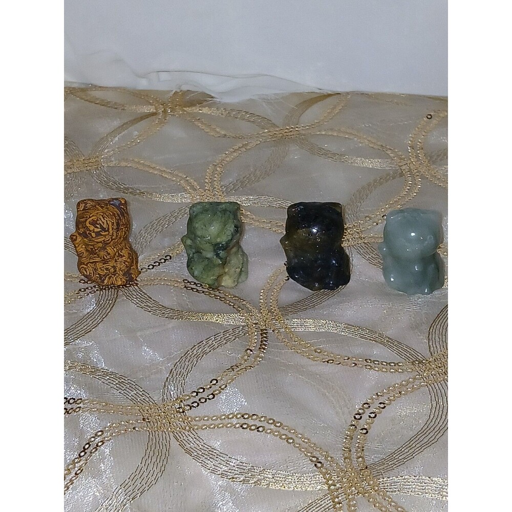 Lucky Money Cat Crystal Carvings